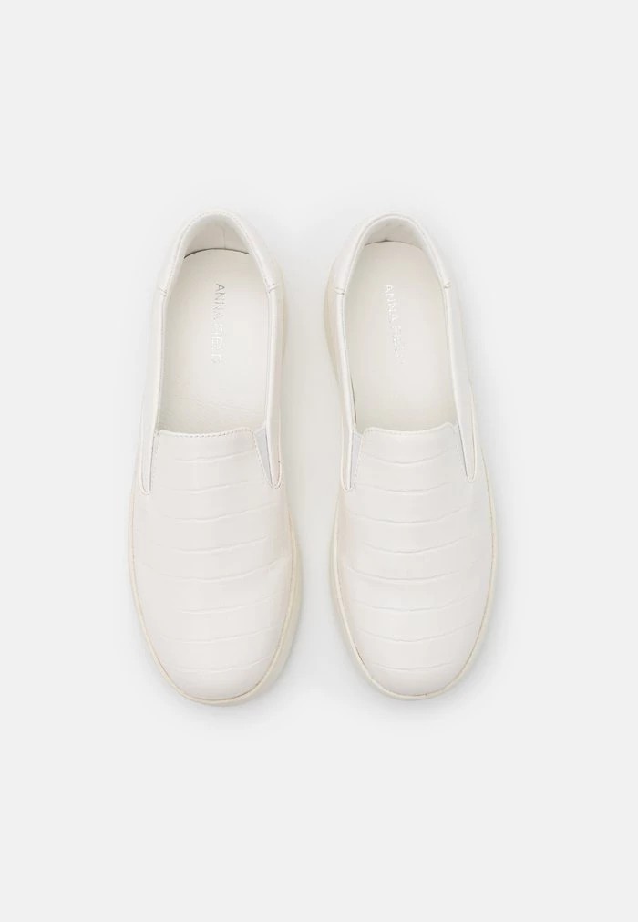 Chaussure Basse ANNA FIELD Anna Field Slip-ons Blanche Femme | ACA-1944561